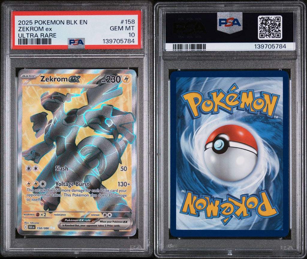 Zekrom EX-Black Bolt PSA 10